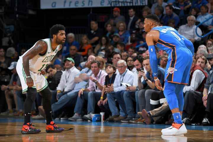 بوستون سلتیکس - اوکلاهما سیتی تاندر - Chesapeake Energy Arena - بسکتبال NBA