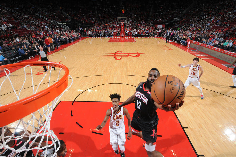 هیوستون راکتس - کلیولند کاوالیرز - toyota center - بسکتبال nba