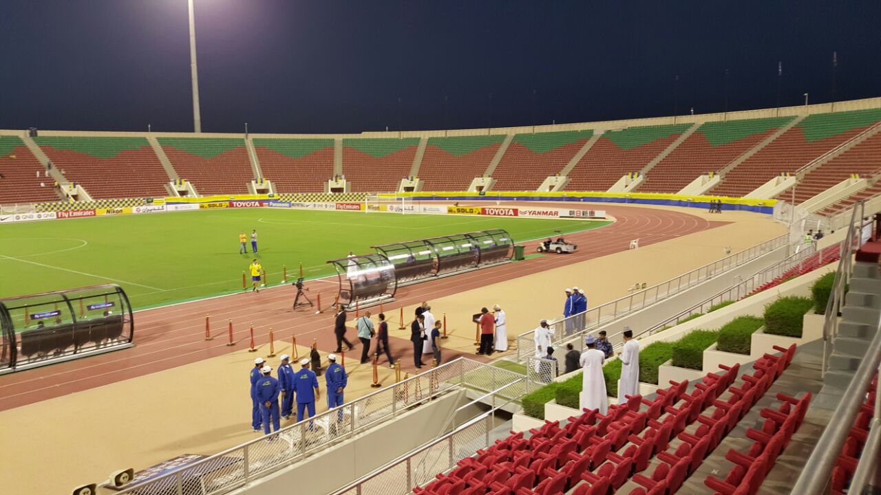 استادیوم عمان - عمان - ورزشگاه میزبان تیم های ایرانی در آسیا