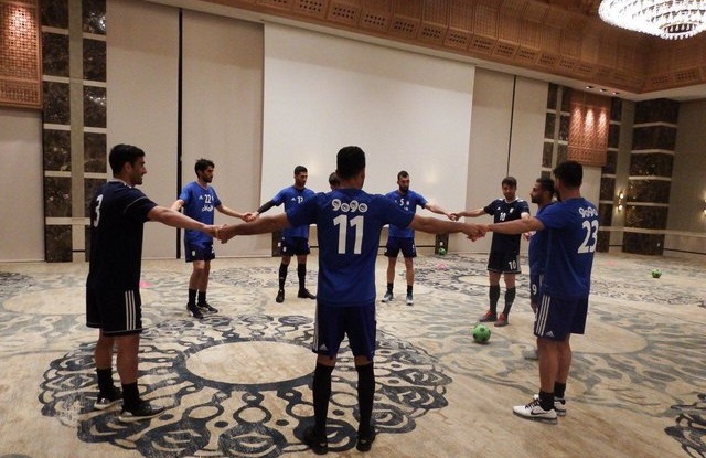 تمرین تیم ملی - هتل - تونس 