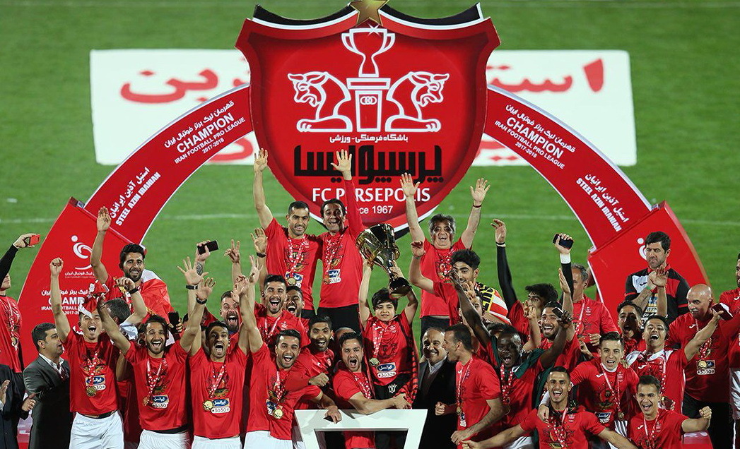 جشن قهرمانی پرسپولیس - پرسپولیس - لیگ خلیج فارس