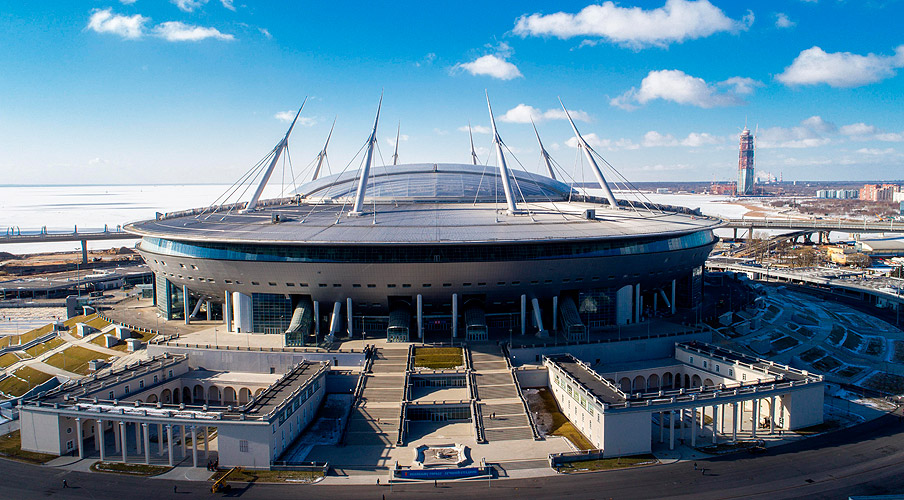 ورزشگاه سن پترزبورگ - روسیه - سن پترزبورگ