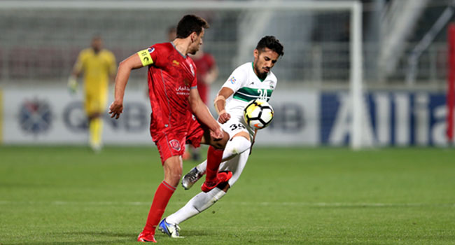 الدحیل - قطر - ذوب آهن - هافبک الدحیل - مدافع ذوب آهن - لیگ قهرمانان آسیا