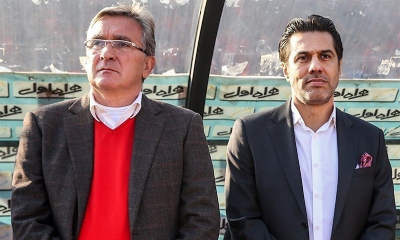 لیگ برتر فوتبال - پرسپولیس - کرواسی - سرمربی