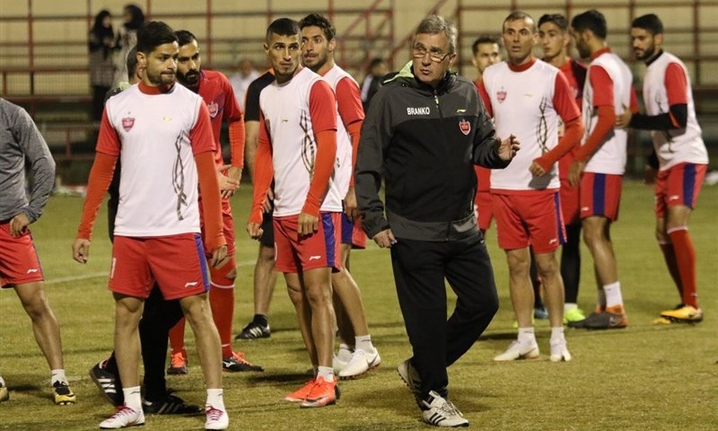 لیگ قهرمانان آسیا-پرسپولیس-تمرین پرسپولیس