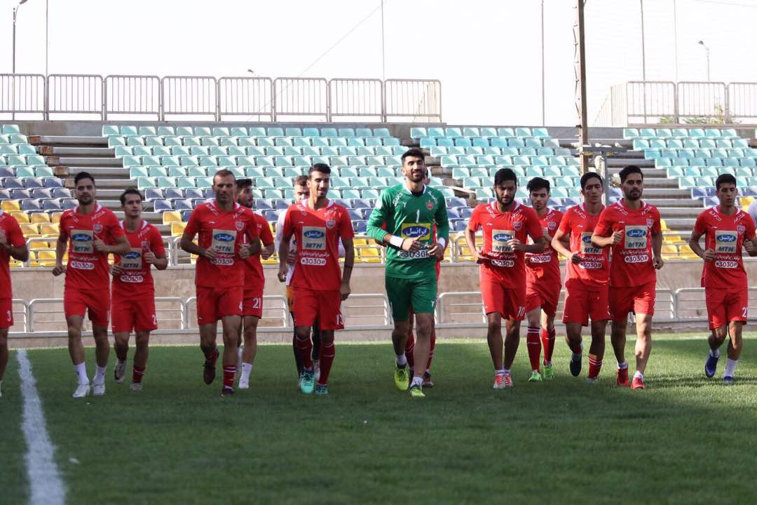 لیگ برتر فوتبال - پرسپولیس - تمرین پرسپولیس