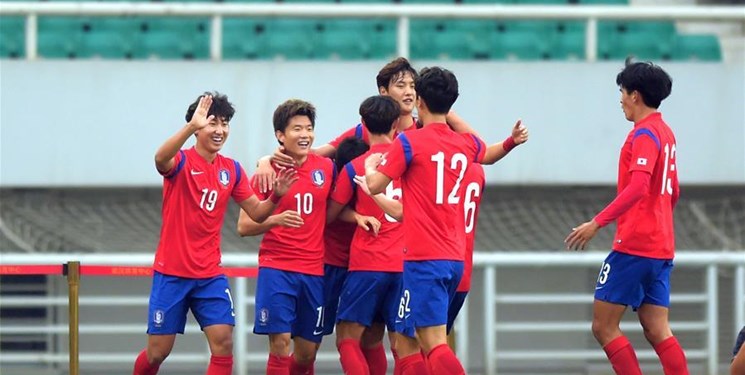 بازی های آسیایی جاکارتا-تیم ملی امید کره جنوبی