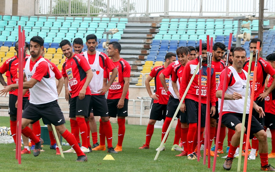 لیگ برتر-پرسپولیس-تمرین پرسپولیس