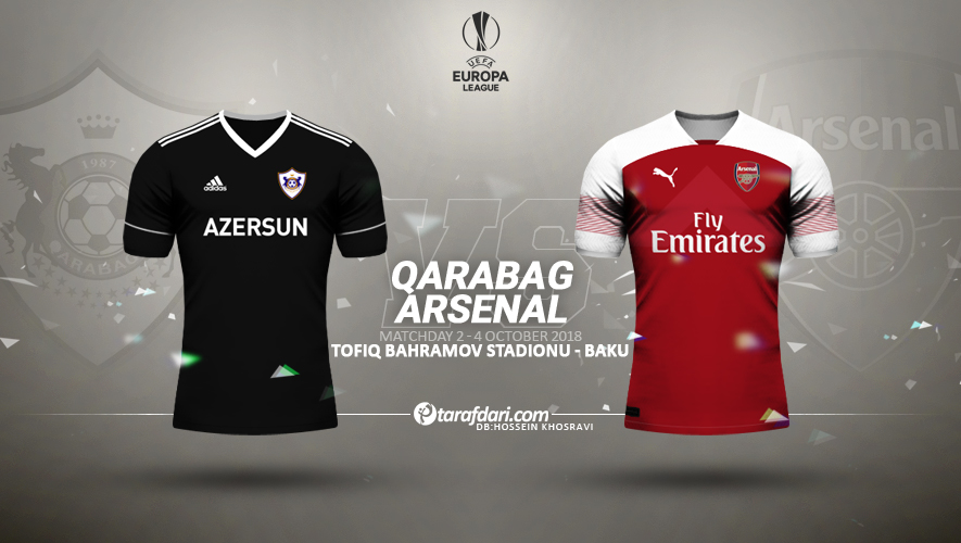 قره باغ - آرسنال-لیگ اروپا-arsenal -Qarabağ