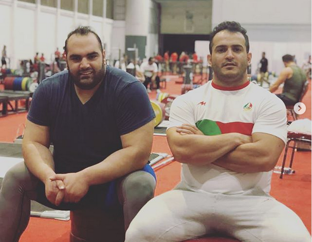 وزنه برداری-ورزشکاران ایران