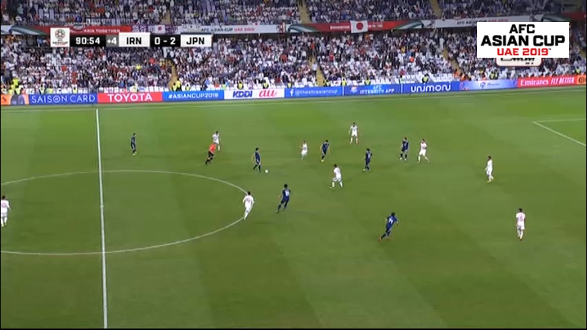 گل گنکی هاراگوچی به ایران (ایران 0-3 ژاپن) 