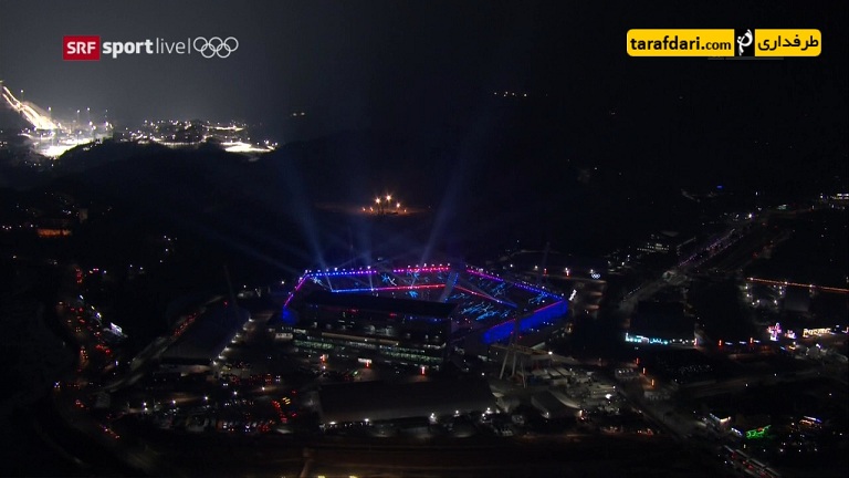مراسم افتتاحیه بازی های المپیک زمستانی پیونگ چانگ با کیفیت HD