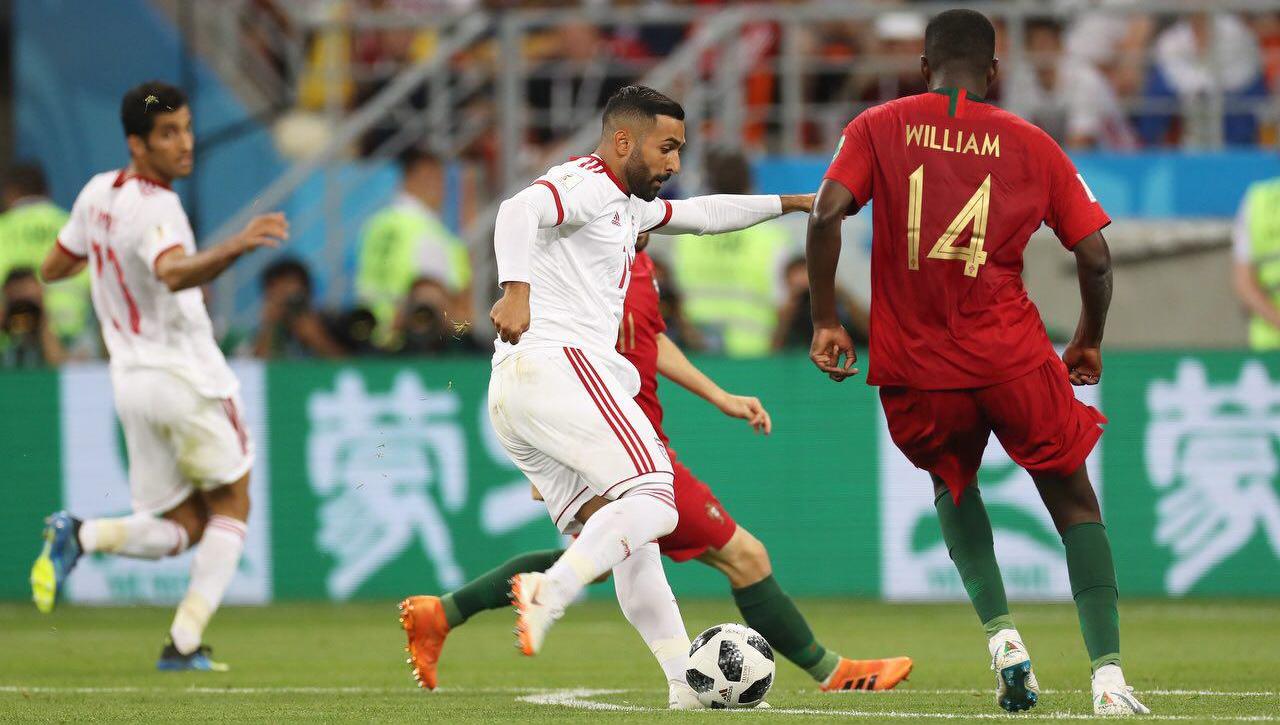 جام جهانی 2018 روسیه-دیدار ایران و پرتغال-هافبک تیم ملی ایران