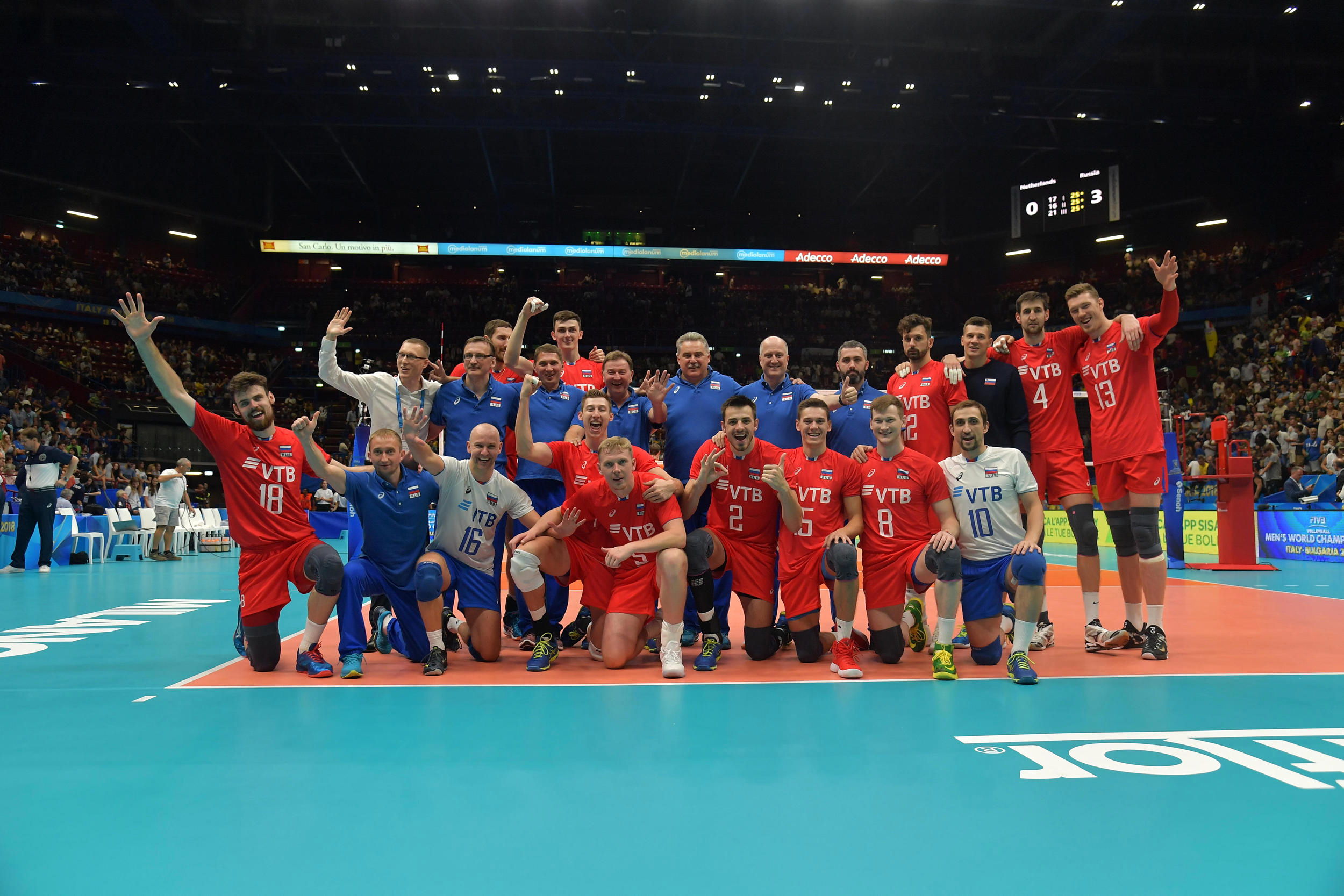 والیبال- والیبال قهرمانی جهان- تیم ملی والیبال روسیه