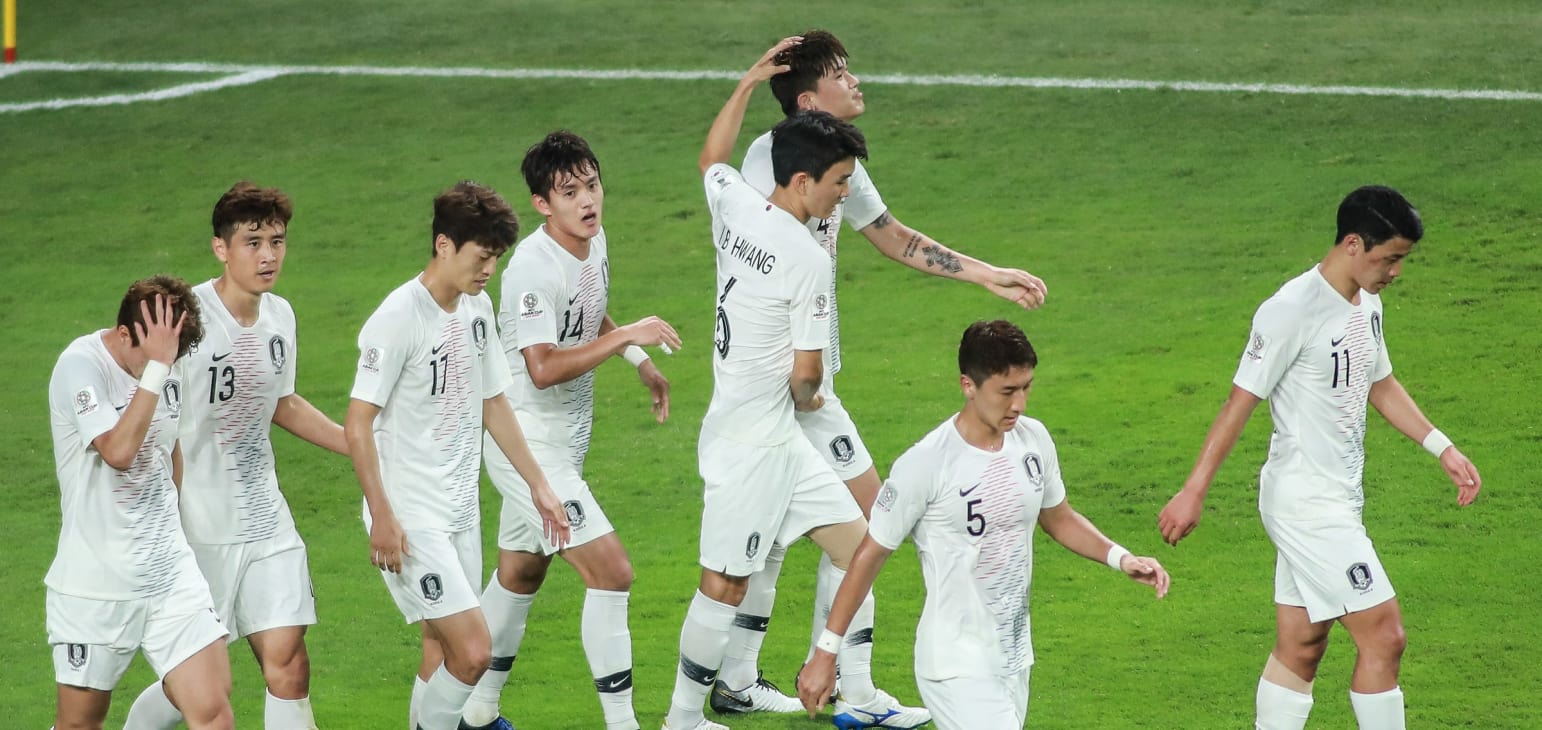تیم ملی کره جنوبی-تیم ملی قرقیزستان-جام ملت های آسیا