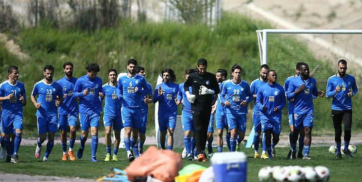 تمرین استقلال-استقلال تهران-استقلال