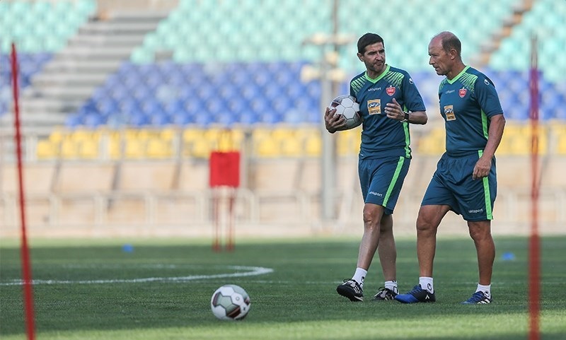 آرژانتین-تمرین پرسپولیس-سرمربی پرسپولیس