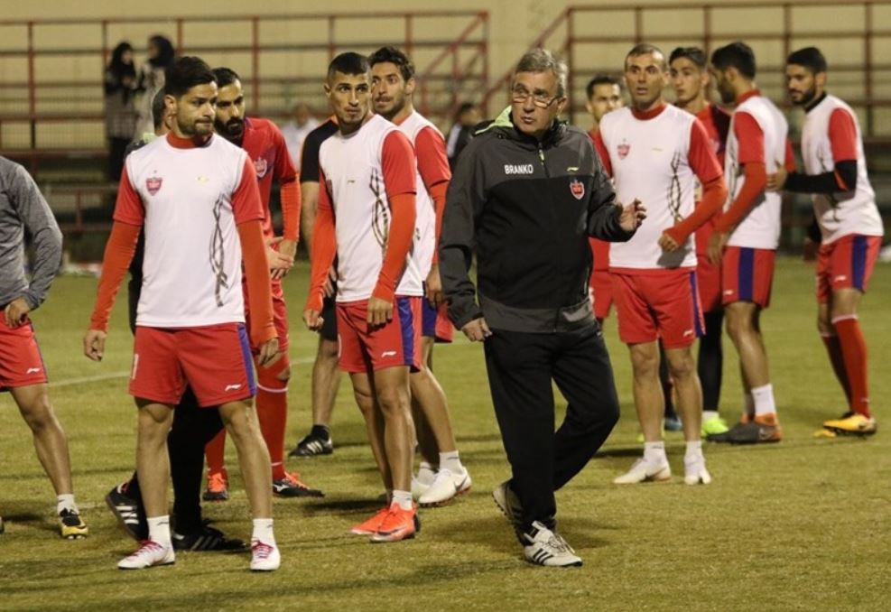 بازیکنان پرسپولیس-برانکو ایوانکوویچ-تمرین پرسپولیس