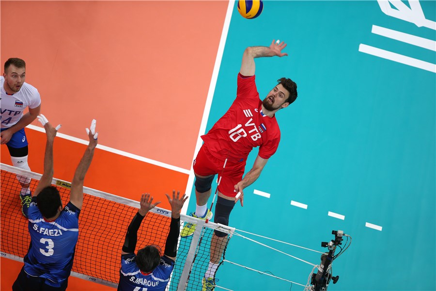 والیبال ایران-والیبال روسیه-لیگ ملت های والیبال