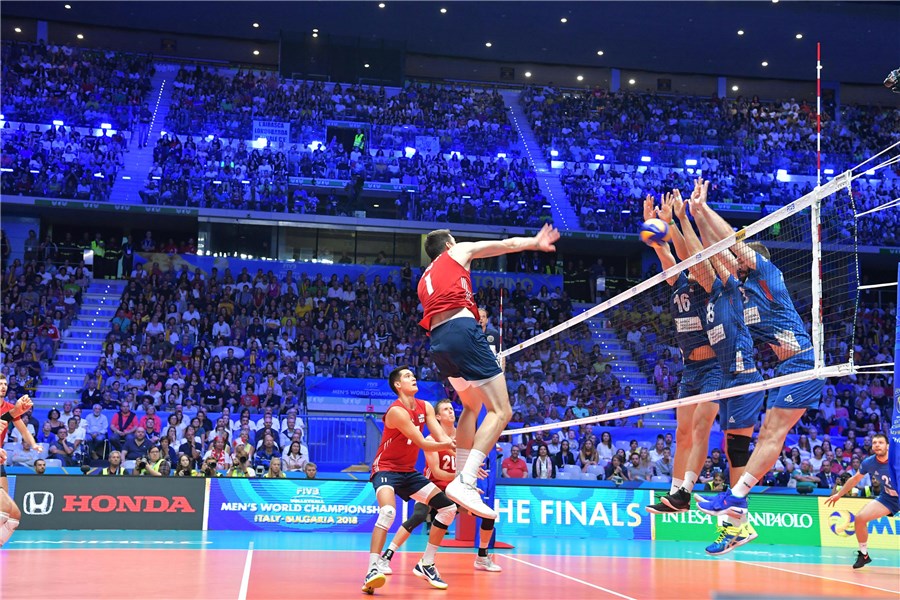والیبال آمریکا-والیبال صربستان-والیبال قهرمانی جهان