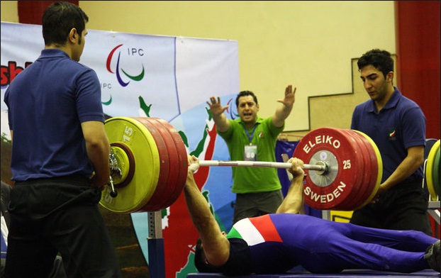 بازی‌های پاراآسیایی جاکارتا-اندونزی-ایران-وزنه برداری