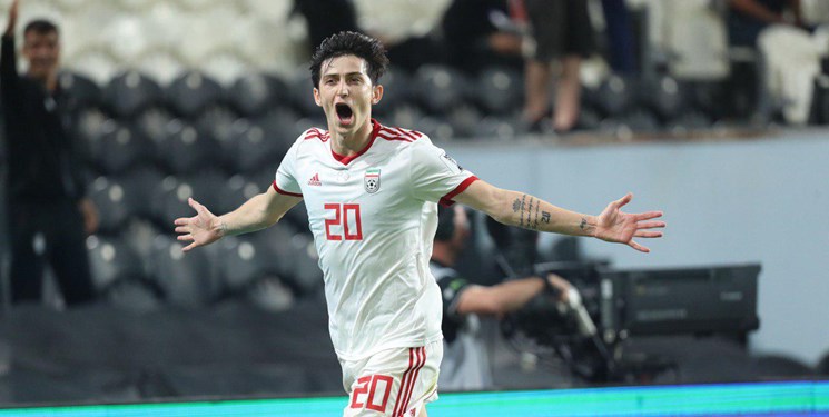 Sardar Azmoun- ایران- لژیونر ایران- جام ملت های آسیا 2019