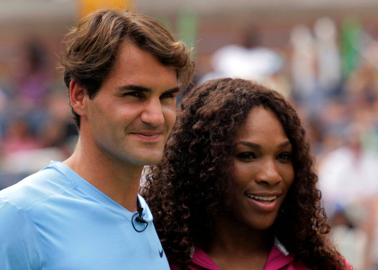 Roger Federer- Serena Williams- تنیس- مسابقات تنیس میکس