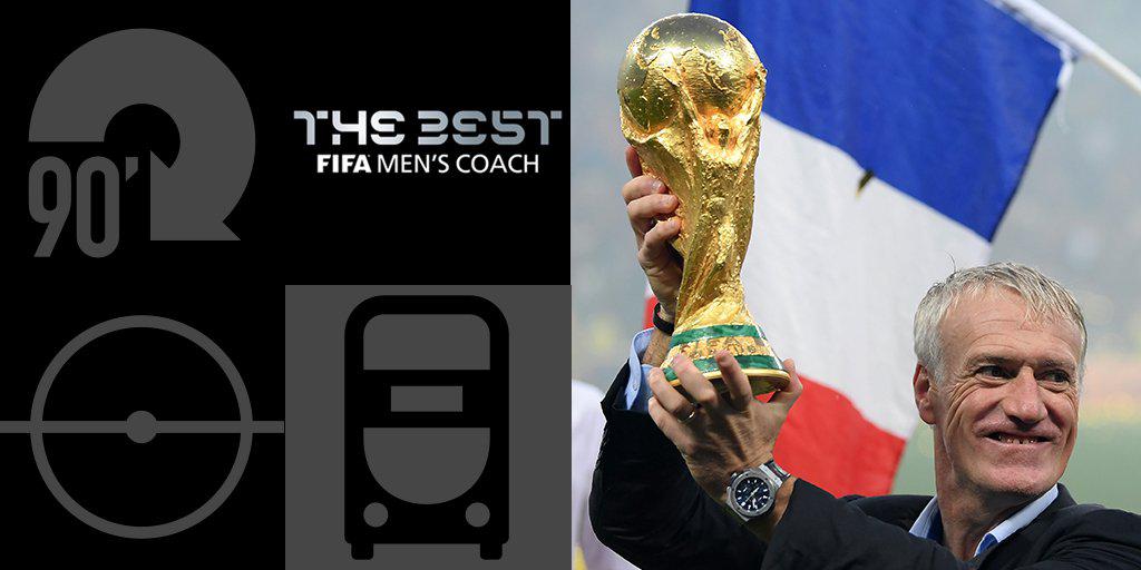 دیدیه دشان-مراسم بهترین های فیفا-The Best- Didier Deschamps