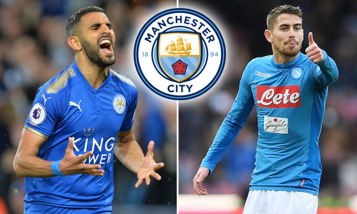 Riyad Mahrez - Jorginho - ناپولی - لسترسیتی