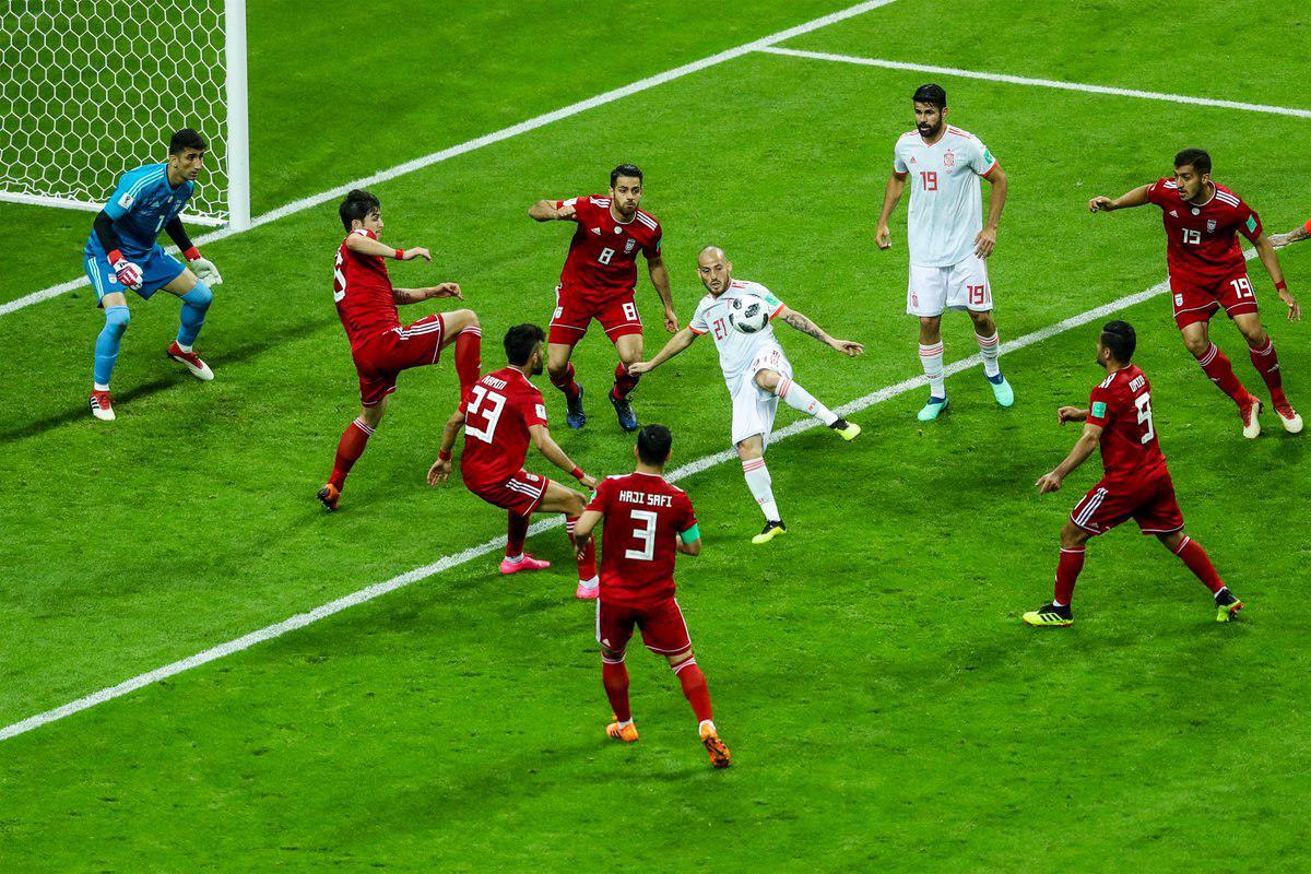 جام جهانی 2018 روسیه-بازی ایران مقابل اسپانیا در جام جهانی