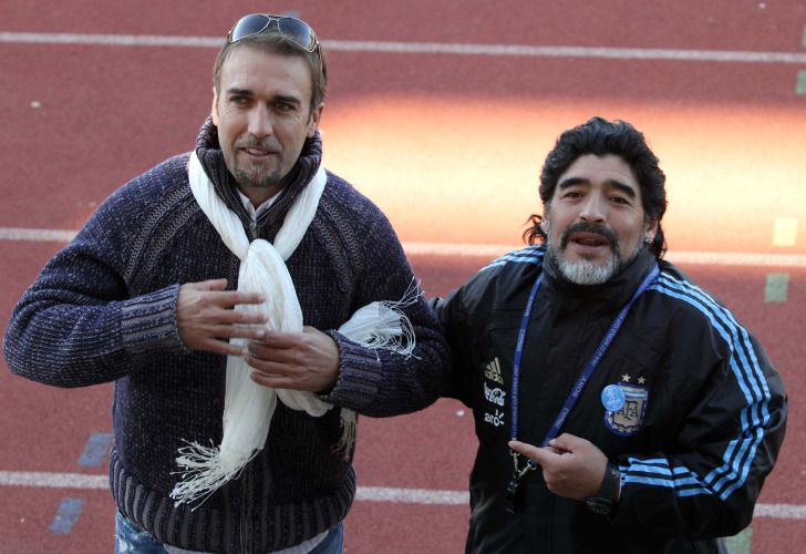 gabriel batistuta-diego maradona-آرژانتین-سری-آ-ایتالیا