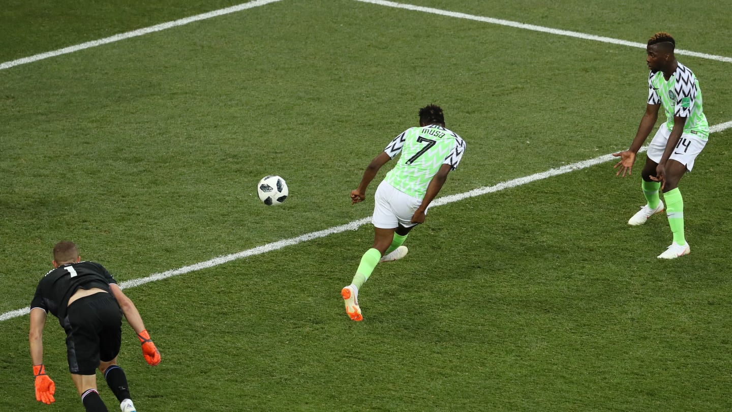 جام جهانی 2018 - نیجریه - ایسلند