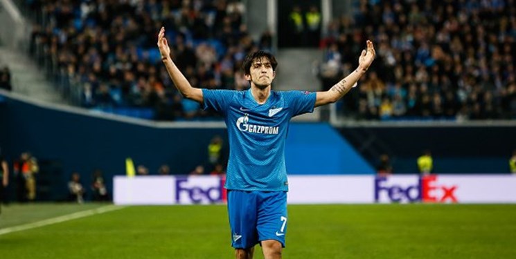 ایران-روسیه-لیگ روسیه-زنیت-لژیونرها-Sardar Azmoun