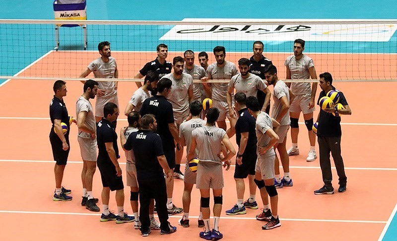تیم ملی والیبال ایران سالن والیبال آزادی