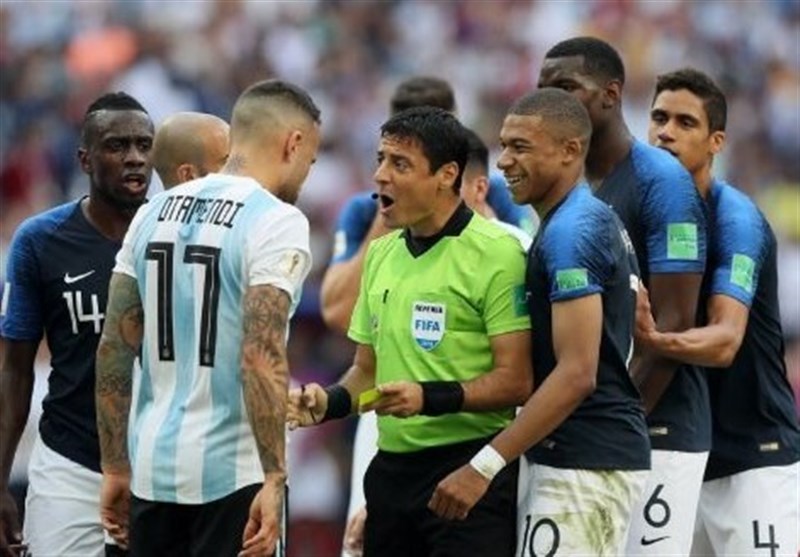 جام جهانی فوتبال 2018-آرژانتین-فرانسه-داور بین المللی ایران
