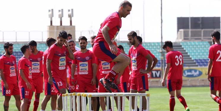 ایران-لیگ برتر-تمرینات پرسپولیس