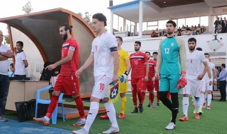 ایران-سوریه-تیم ملی فوتبال امید ایران و امید سوریه-Syria-IRAN