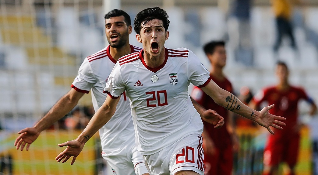 ایران-جام ملت های آسیا-امارات-مهاجم تیم ملی فوتبال ایران