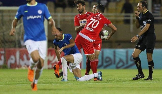 ایران-لیگ برتر-پرسپولیس-استقلال خوزستان-حرکت غیرورزشی