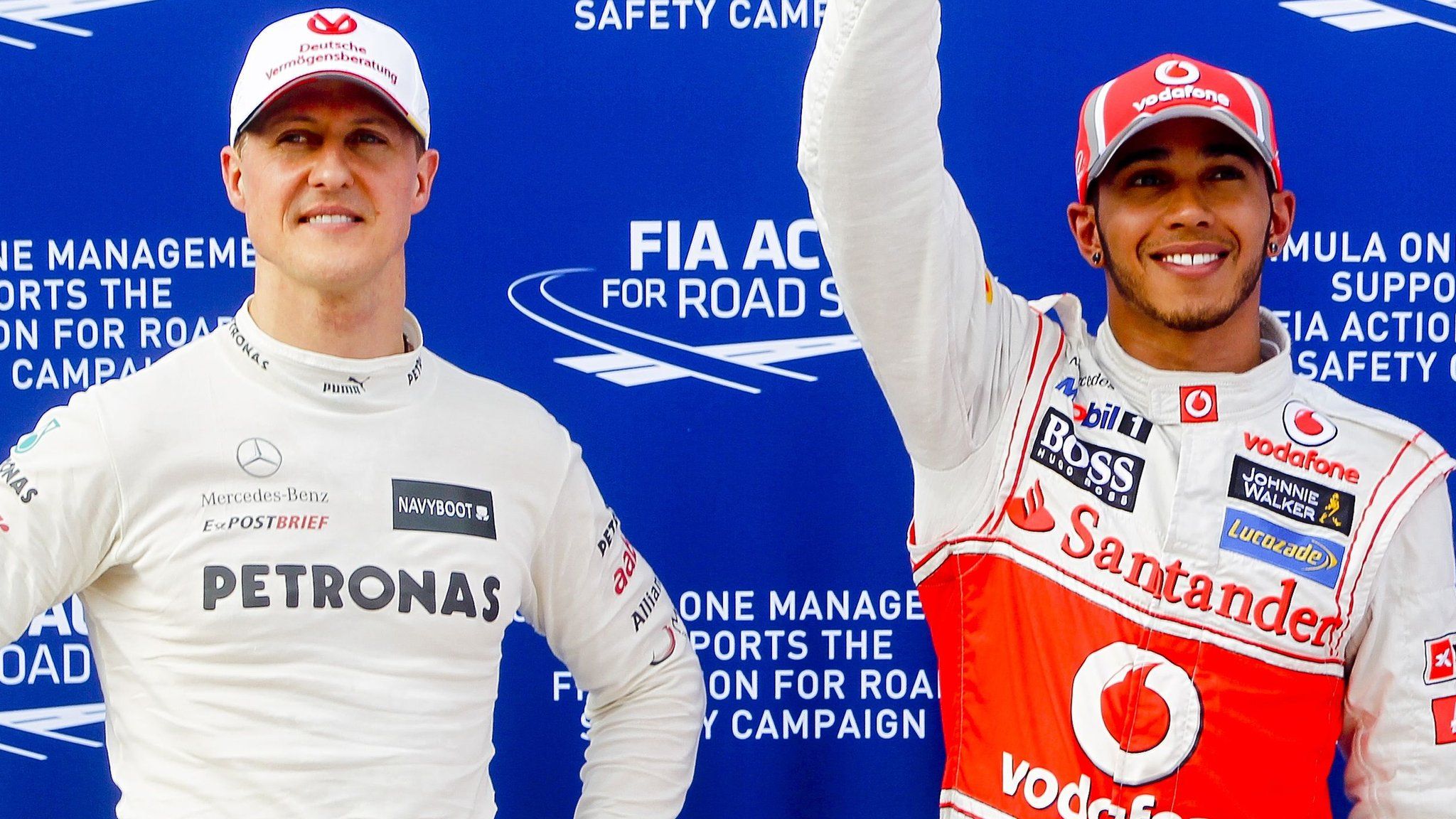 فرمول یک - لوییس همیلتون - مایکل شوماخر - Lewis Hamilton - Michael Schumacher