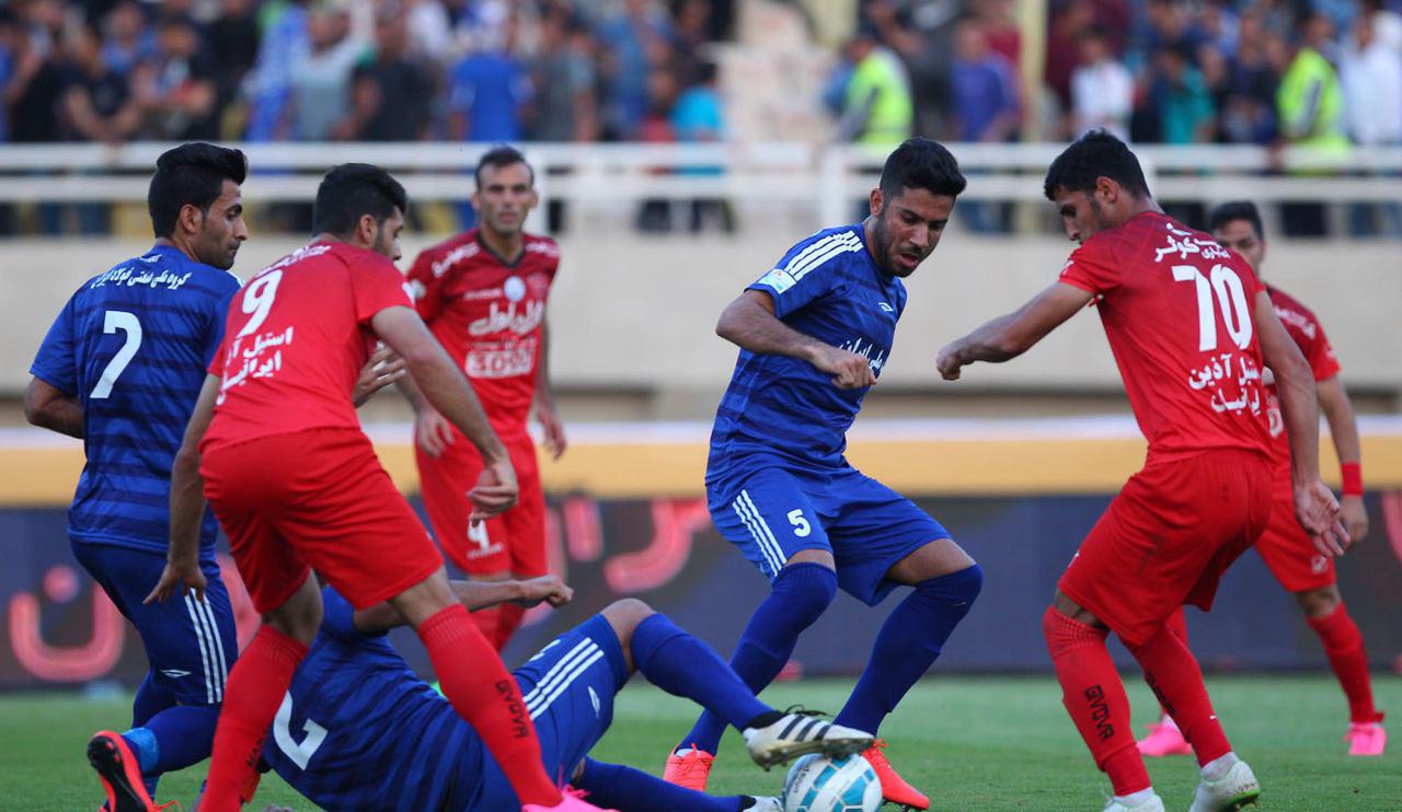 استقلال خوزستان پرسپولیس لیگ برتر