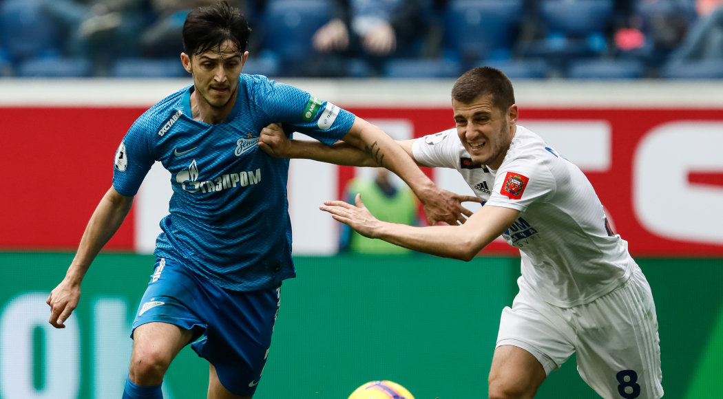 ایران-روسیه-لیگ روسیه-زنیت-لژیونرها-Sardar Azmoun