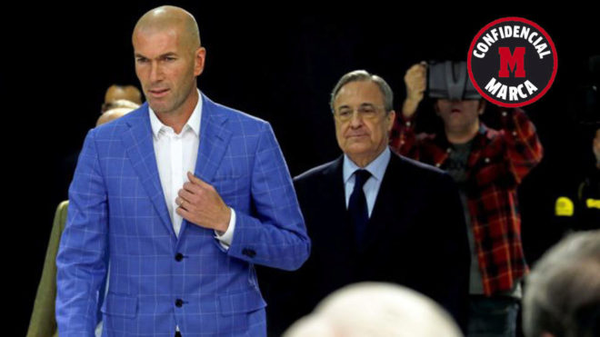 سرمربی-رئال مادرید-رئيس-zinedine-zidane-florentino-perez