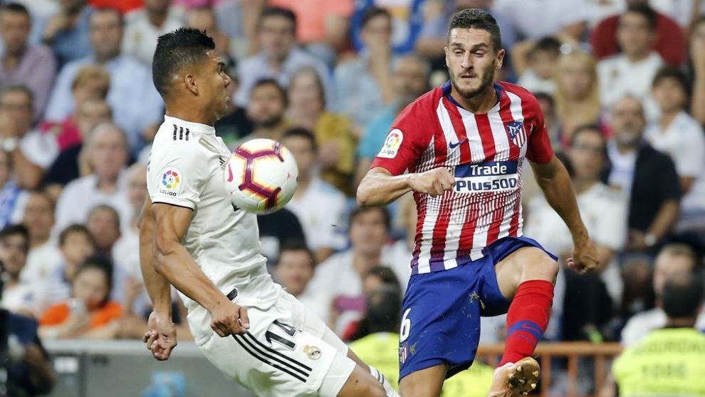 هافبک-اسپانیا-برزیل-لالیگا-اتلتیکو مادرید-رئال -مادرید-KOKE-CASEMIRO