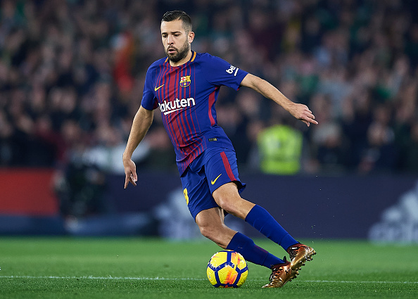 دفاع چپ اسپانیایی بارسلونا - بارسلونا - لالیگا - Jordi Alba