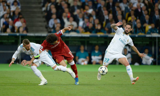 وینگر مصری لیورپول - کاپیتان رئال مادرید - فینال کیف - لیگ قهرمانان اروپا