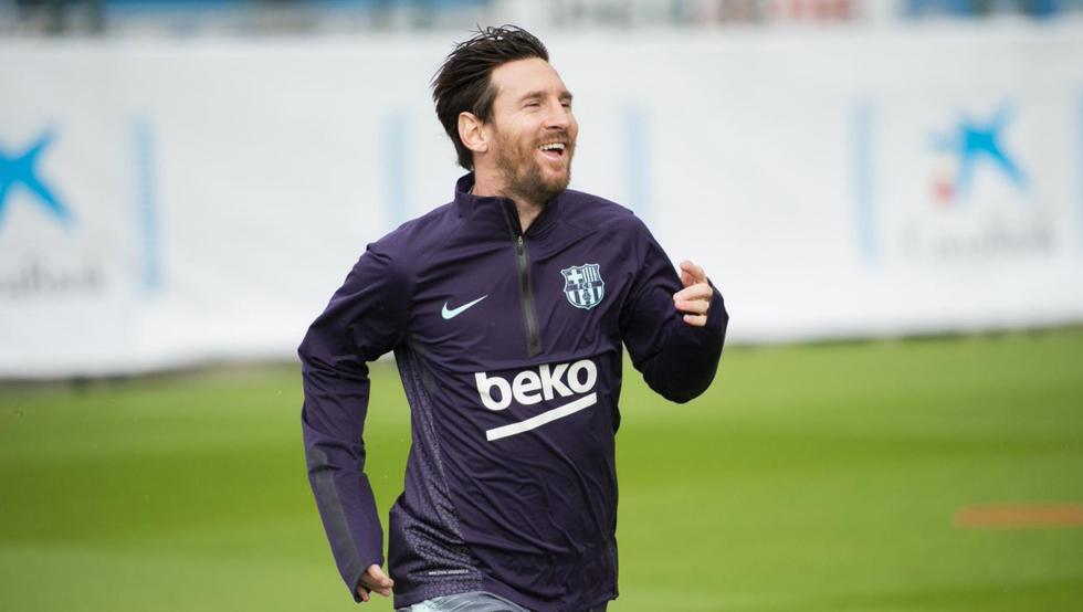 barcelona-مهاجم-آرژانتین-بارسلونا-تمرینات