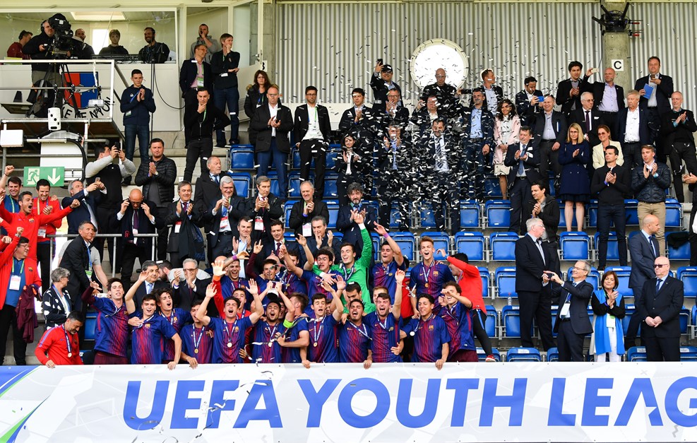 قهرمانی جوانان بارسلونا در اروپا