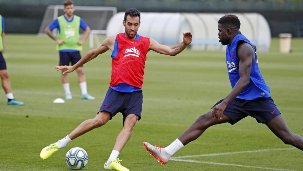 barcelona-بارسلونا-هافبک-اسپانیا-تمرینات