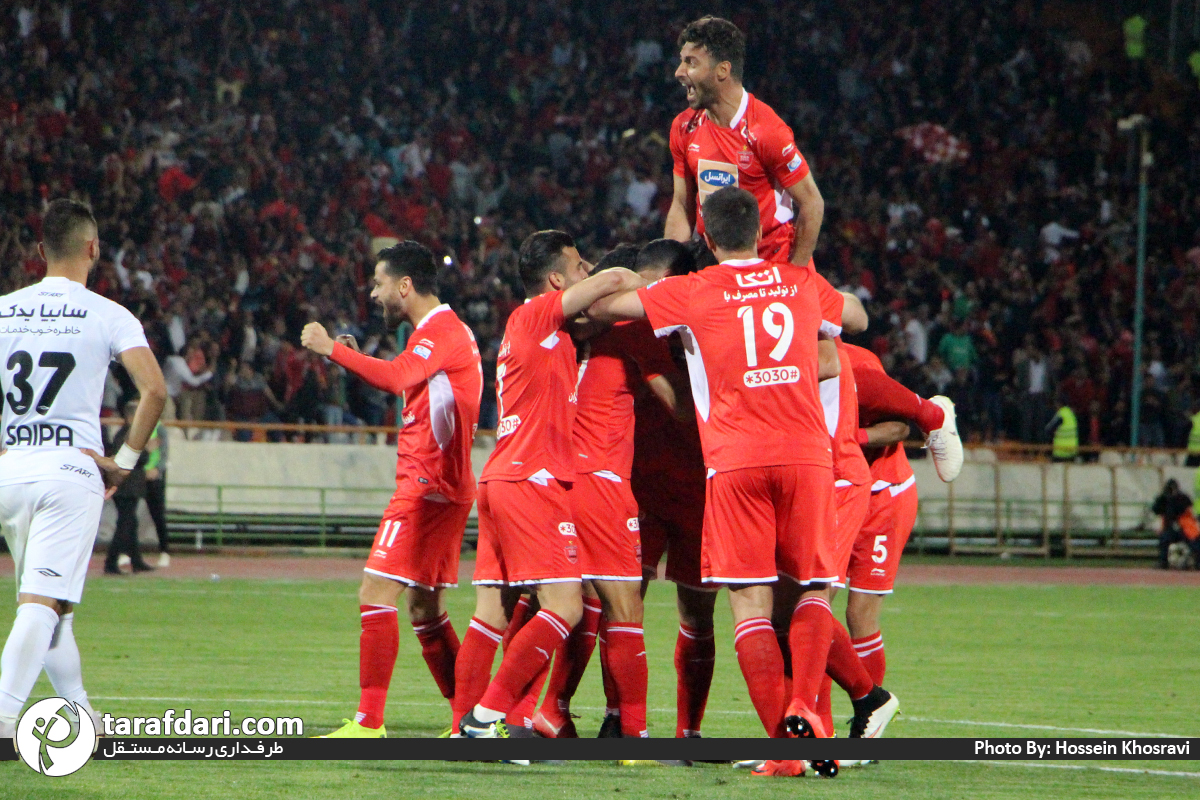 لیگ برتر-فدراسیون فوتبال-پرسپولیس-سایپا-گزارش تصویری تیم های پرسپولیس و سایپا